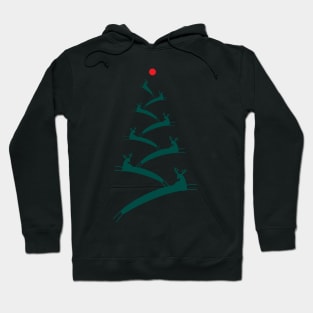 Reindeer Tree Hoodie